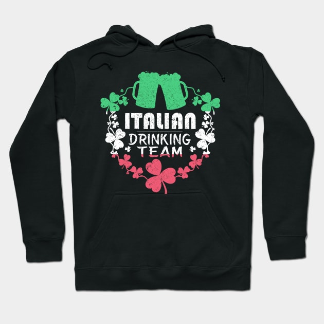 Italian Drinking Team Hoodie by ozalshirts